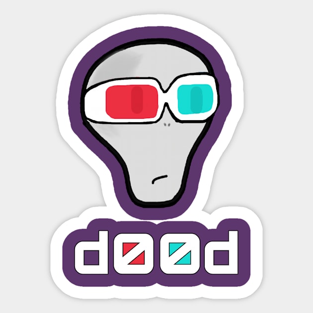 d00d Default Sticker by d00ditsjeremy’s shop